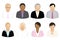 Business People Icons. Vector