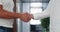 Business people shake hands