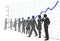 Business People Team Profit Growth Chart