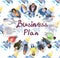 Business Plan Planning Strategy Vision Direction Concept