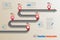 Business roadmap timeline infographic icons designed