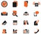 Business simple vector icons