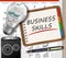 Business skills concept