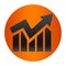 Business statistics graphic icon
