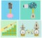 Business success profit money concepts icon set