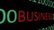 Business text on binary data