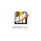 Business trading Finance Logo template vector icon design