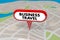 Business Travel Pin Map Words Worker Transportation 3d Illustration