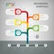 Business tree timeline infographics.