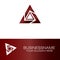 Business triangle logo