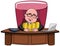 Businessman Bald Cartoon Boss Money Rich