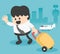 Businessman Character Travel Lifestyle