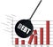 Businessman Debt Ball Destruction Ball Chart Color Illustration