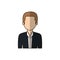 businessman formal cloth icon