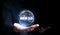 Businessman hand show web 3.0 with globe shape. Leveraging Web 3.0 Blockchain Future Technology, Global Futuristic, website