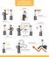 Businessman infographic cartoon flat design template