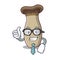 Businessman king trumpet mushroom character cartoon