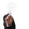 Businessman,light bulb head