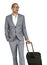 Businessman Passenger Traveling Vacation Suitcase Concept