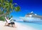 Businessman Relaxation Vacation Outdoors Beach Concept