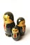 Businessman Russian dolls