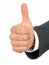 Businessman\'s Hand With Thumb Up