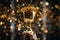 Businessman\\\'s Triumph Hand Holding a Golden Trophy, Symbolizing Corporate Achievement, Generative Ai