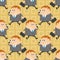 Businessman, seamless pattern