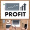 Businessman Success Increase PROFIT GROWTH TARGET EARNINGS QUAL