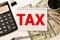 Businessman Tax Economy Refund Money Concept