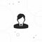 Businessman, user, vector best flat icon