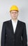 Businessman Yellow Hat