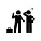 Businessmen, thinking, advise icon. Element of businessman pictogram icon. Premium quality graphic design icon. Signs and symbols