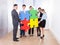 Businesspeople Assembling Jigsaw Puzzle