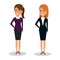 businesspeople avatars characters icon