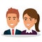 businesspeople avatars characters icon