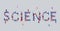 Businesspeople crowd gathering in shape of science word different business people employees group standing together