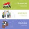 Businesspeople teamwork infographics template vector illustration set. Business corporate company team work concept