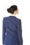 Businesswoman back view