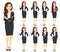 Businesswoman character set