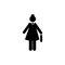 Businesswoman, walk, office icon. Element of businessman pictogram icon. Premium quality graphic design icon. Signs and symbols