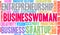 Businesswoman Word Cloud