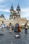Buskers at the Old Town Square in Prague