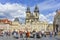 Buskers at the Old Town Square in Prague