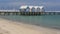 Busselton jetty and cormorants on beach