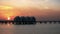 Busselton jetty at sunset in west australia