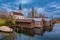 Busskirch, a dreamy little church village on the shores of the Upper Zurich Lake Obersee, dating to Roman times, Rapperswil-Jona