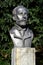 Bust of the composer P. I. Tchaikovsky in Kaliningrad, Russia