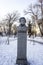 Bust of the great Russian poet Alexander Pushkin
