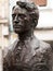 Bust in iron by George L. Steer in Gernika